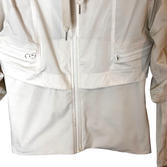 RARE Lululemon Seek the Peak Jacket- White Size 8 - Picture 5 of 10